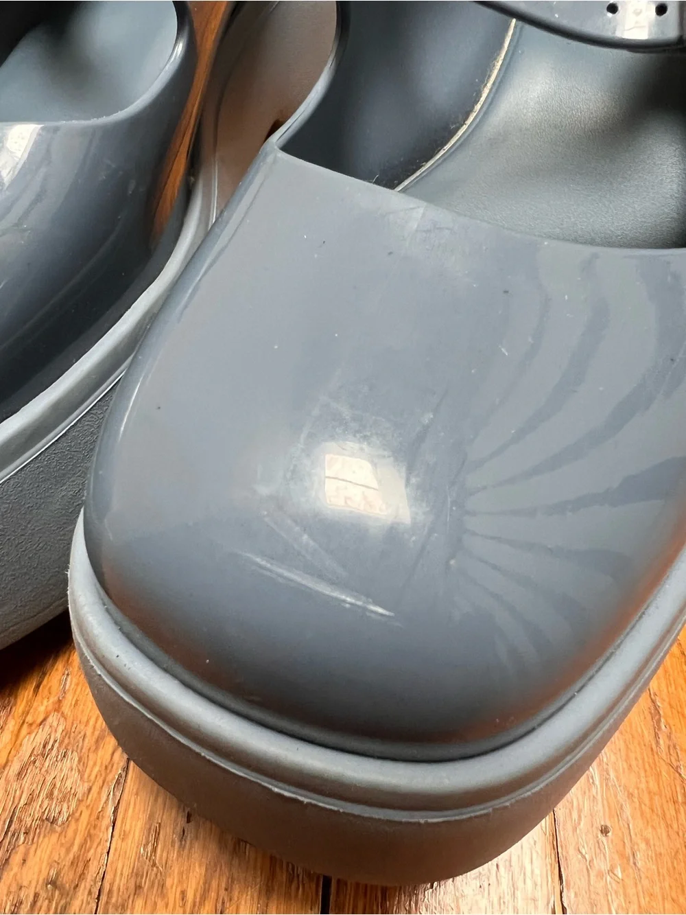 Melissa Blue Platform Mary Jane Shoes - Picture 5 of 7